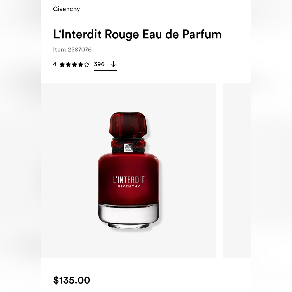 Givenchy l'interdit Rouge 2.7